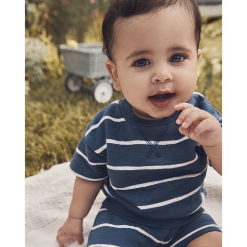Baby 2-Piece Organic Cotton French Terry Set - Little Planet | Carter's