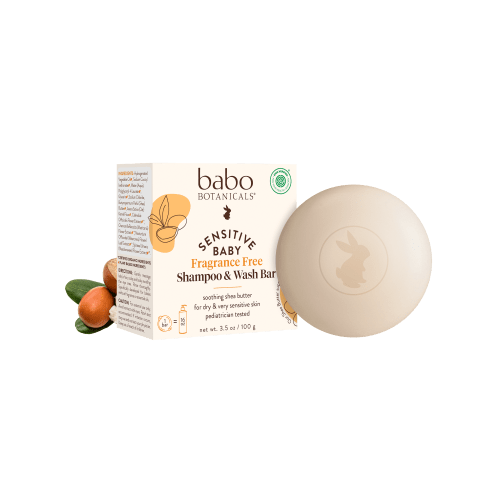 Sensitive Baby Shampoo & Wash Bar plastic free