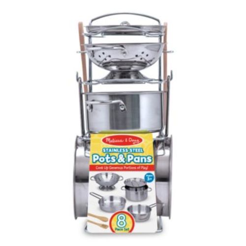 Kids' 8-Piece Pots & Pans Play Set
