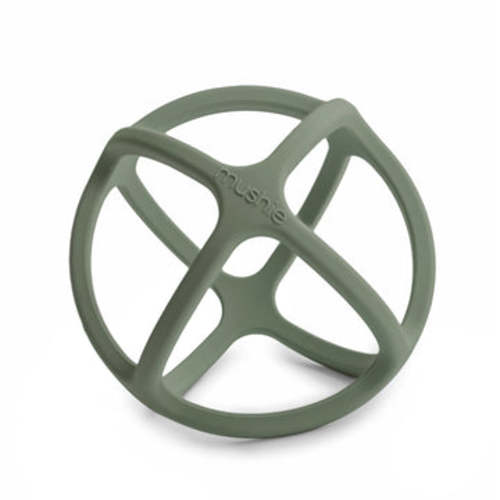 Mushie Baby Silicone Ball Teether