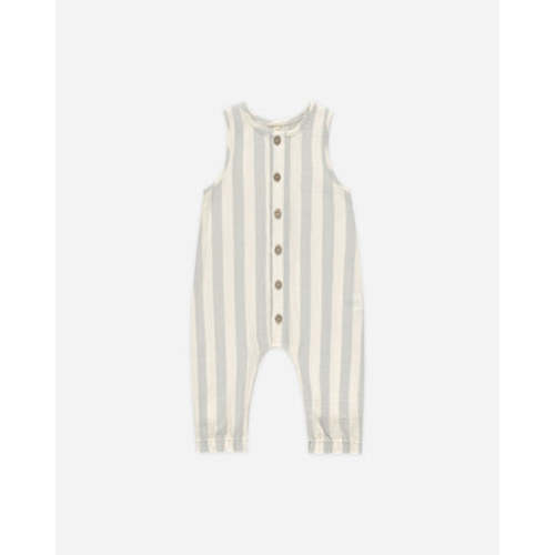 Woven Jumpsuit || Sky Stripe