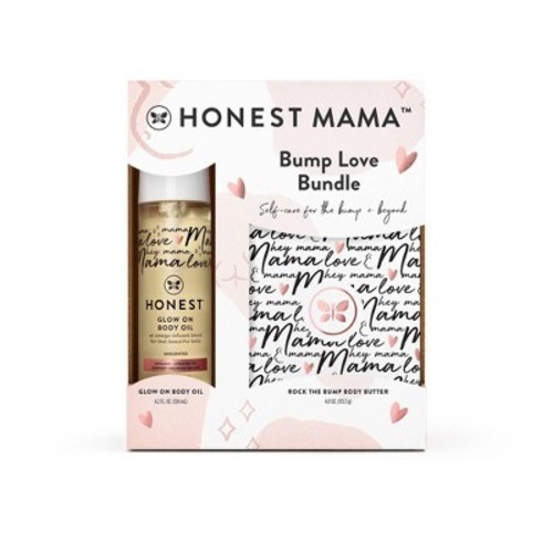 The Honest Company Honest Mama Body Butter + Body Oil Gift Set - 2ct