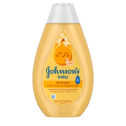 Johnson's Baby Shampoo with Aloe & Vitamin B5, Tear-Free, 13.6 fl. oz