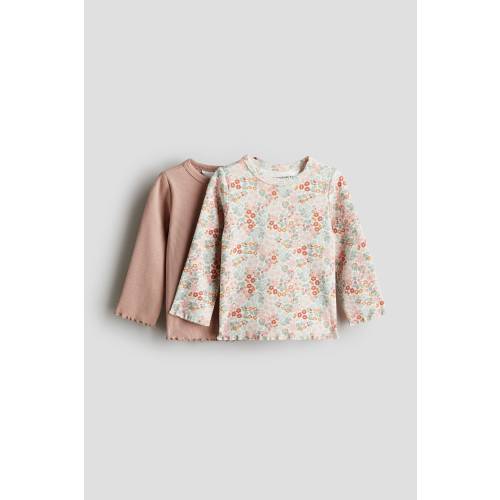 2-PACK RIBBED COTTON TOPS