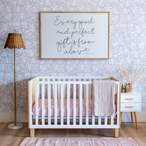 Every Good And Perfect Gift Is From Above Sign | Nursery Sign | Framed Wood Signs | Nursery Wall Art | Horizontal Sign | 327