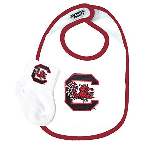 Future Tailgater South Carolina Gamecocks Baby Bib and Socks Set