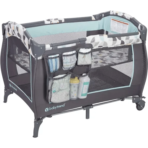 Baby Trend Trend-E Nursery Center® Playard, Doodle Dots