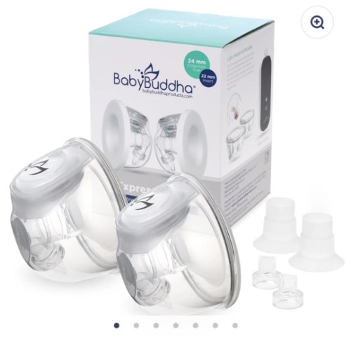 Hands-Free Breast Pump Collection Cups | BabyBuddha Products