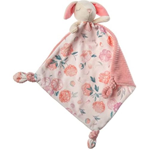 Mary Meyer Little Knottie Lovey Security Blanket, 10 x 10-Inches, Bunny