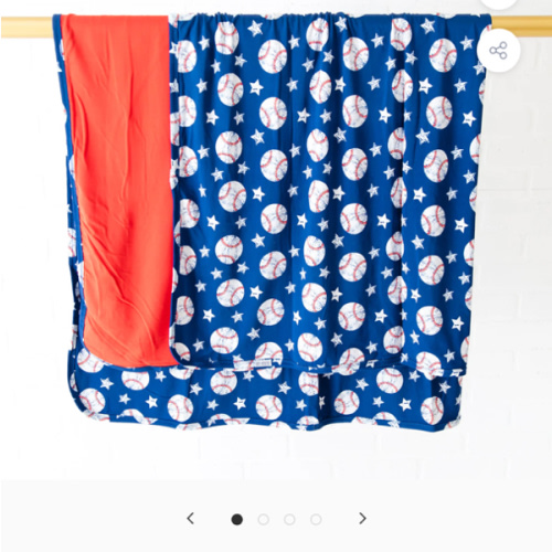 Stars and Strikes Reversible Blanket