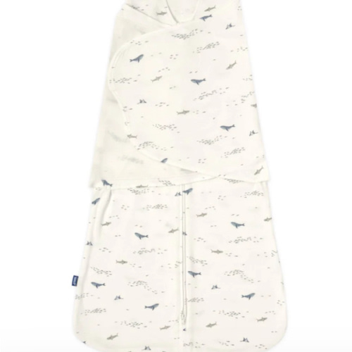 Ocean Life Cotton Swaddle | HALO