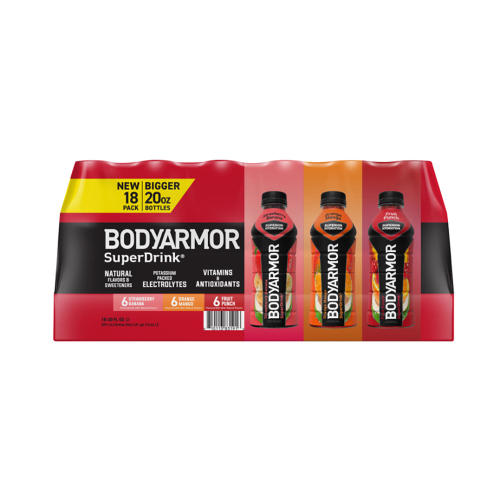 BODYARMOR Sports Drink Variety Pack 20 fl. oz., 18 pk. - Sam's Club