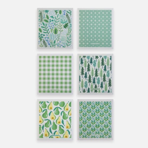 Green Sponge Cloth