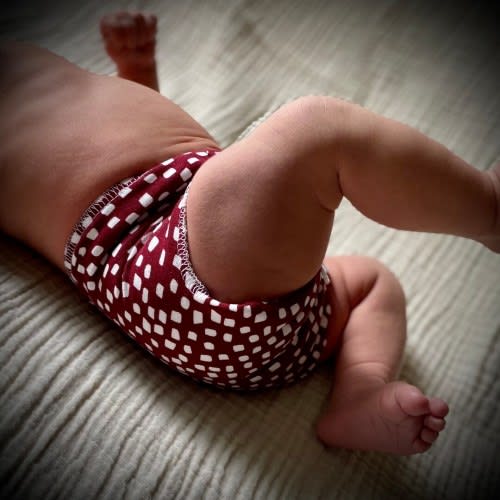 FREYA - Reusable Organic Cotton Preflat Diaper - Eco-Friendly Baby Essential