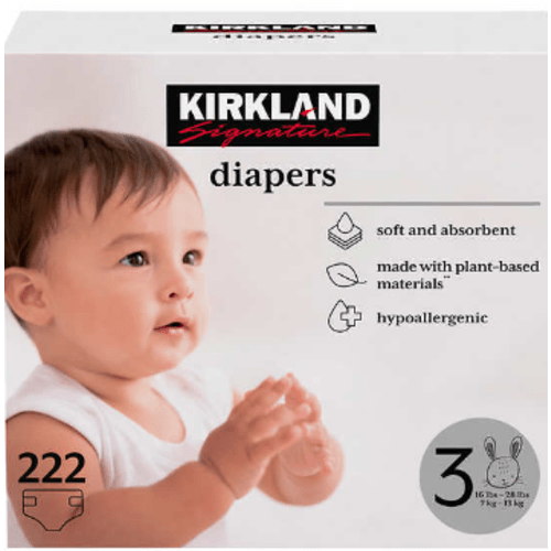 Kirkland Signature Diapers Sizes 3-6 | Costco