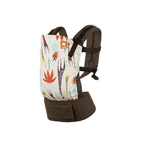 Baby Tula Standard Canvas Adjustable Newborn to Toddler Carrier, Ergonomic and Multiple Positions for 15 – 45 pounds (Tropical Tower)