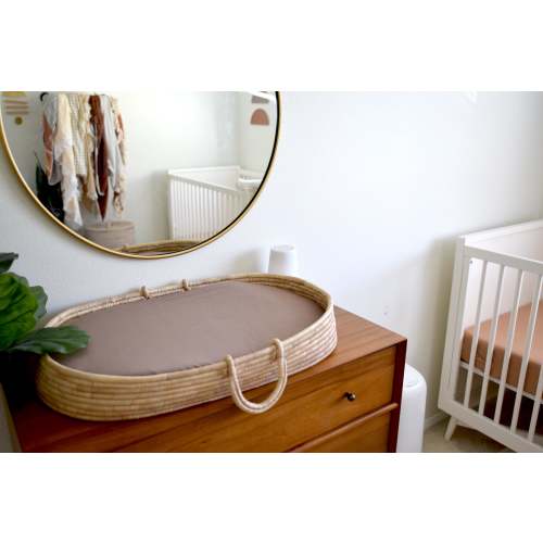 Bamboo Cover | Bassinet Sheet - Mocha