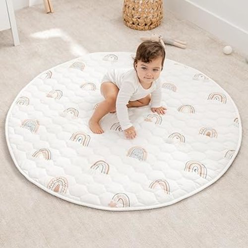 Comfy Cubs Premium Play Mat Round (Medium) 48in