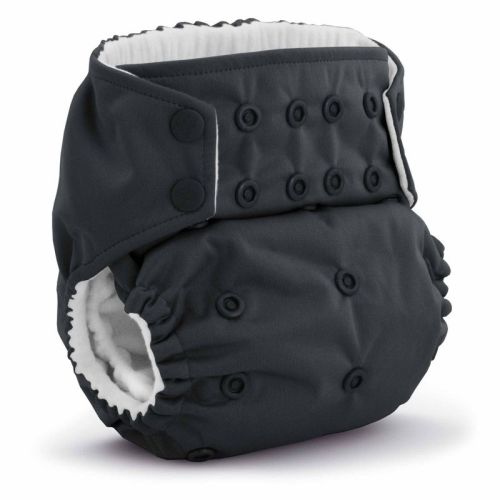 Kanga Care Rumparooz G3 Stay Dry Reusable One Size Cloth Pocket Diaper (Castle Gray)