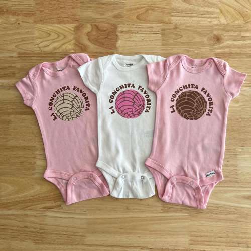 La Conchita Favorita Baby Bodysuit, Pan Dulce, Orgullo Mexicano, Mexican Things, Latinx Heritage Month, Nieta, Baby Shower Gift, Conchitas