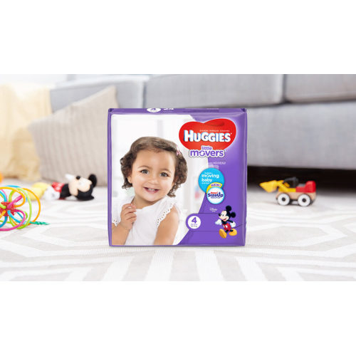 Huggies® Little Movers® Diapers for Sizes 3-6