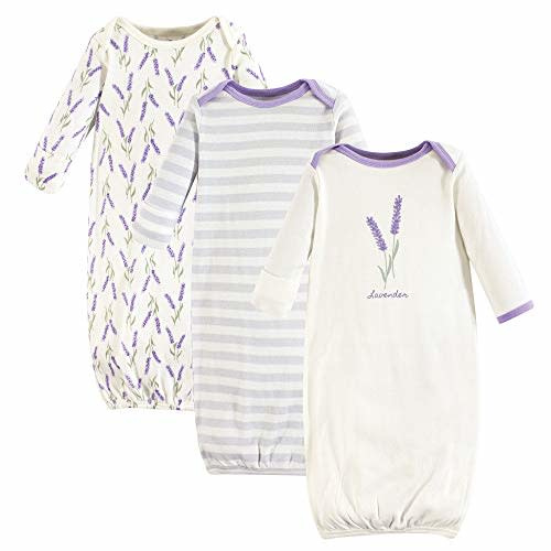 Touched by Nature Unisex Baby Organic Cotton Gowns