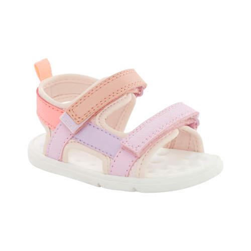 Baby Every Step® Hook & Loop Soft Sandals - 4 - Style,Multi