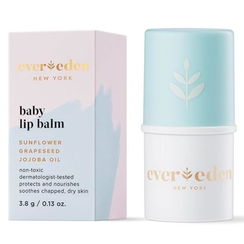 Evereden Nourishing Lip Balm, 0.13 oz | Clean Baby Care | Non-toxic and Fragrance Free Baby Skincare - Baby Lip Balm