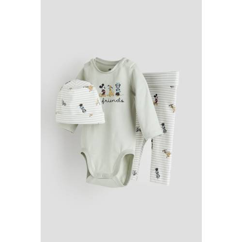 3-PIECE PRINTED JERSEY SET