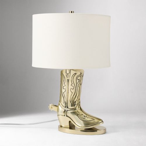Cowboy Boot Table Lamp