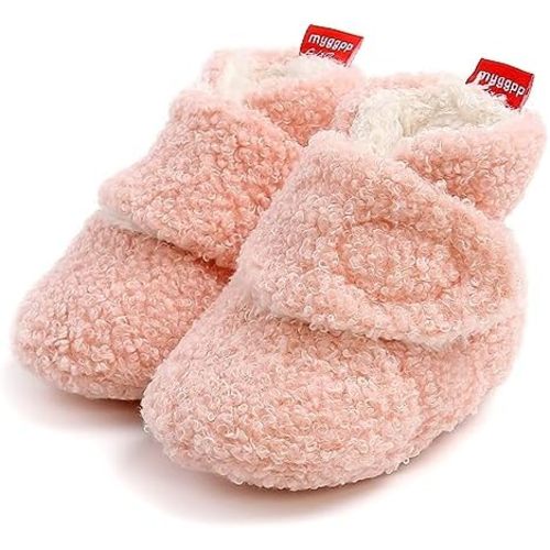 Baby Booties Infant Newborn Boys Girls Slippers Warm Crib Sock Shoes Indoor First Walkers Prewalker