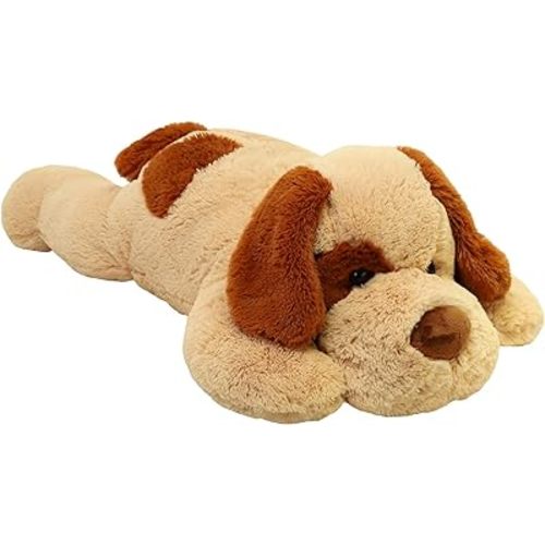 26.8 inch 5 lbs Dog Weighted Stuffed Animals, Large Weighted Plush Animal, Cute Plush Toy Pillow, Gifts for Adults, Kids, Boys and Girls