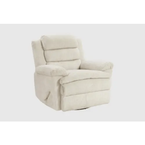Samuel Beige 41" Oversized Swivel Glider Reclining Chair