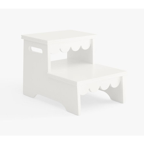 Scallop Double Step Stool | Pottery Barn Kids