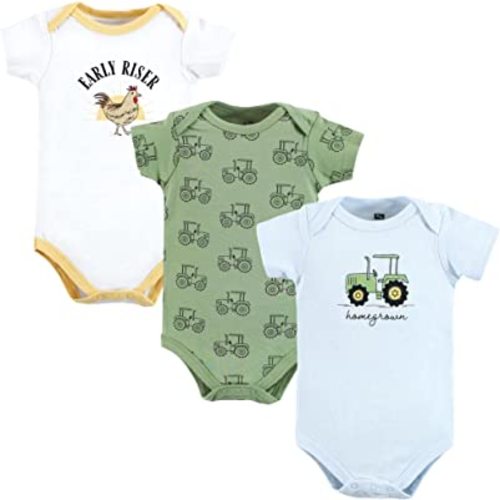 Hudson Baby Baby Cotton Bodysuits