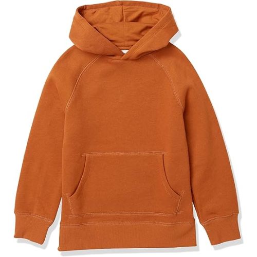 Amazon Essentials Boys and Toddlers' Fleece Pullover Hoodie Sweatshirts