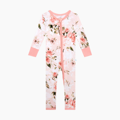 Posh Peanut Convertible One Piece - Vintage Pink Rose, 6-9 M