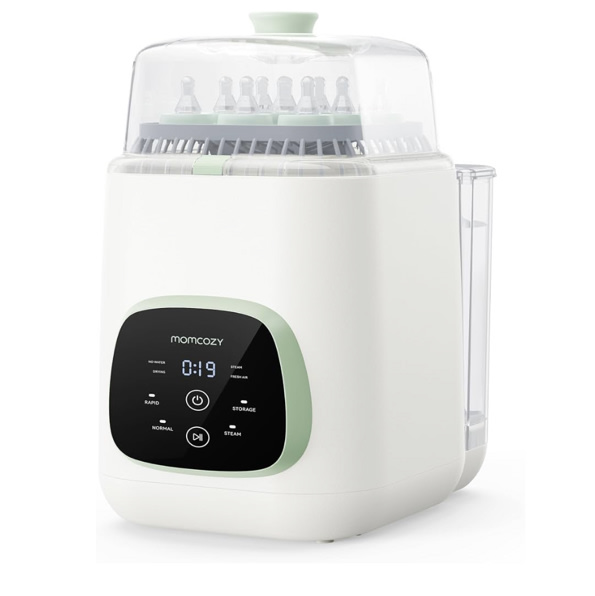 Amazon.com: Momcozy KleanPal Pro All-in-One Bottle Washer, Sterilizer & Dryer - Matte | New Matte White Design, 26 Powerful Spray Jets, 9 Cleaning Modes, 72 Hours Storage, built for new parents' everyday feeding