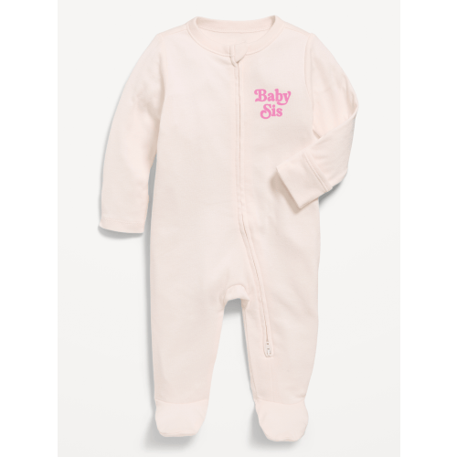 2-Way-Zip Sleep & Play Footed One-Piece for Baby