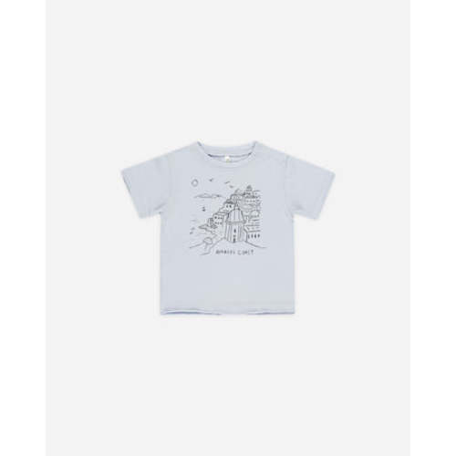 Raw Edge Tee || Amalfi Coast