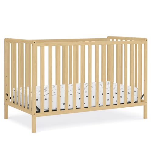 Delta Children Heartland 4-in-1 Convertible Crib, Natural