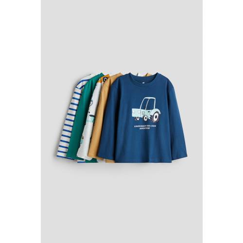 5-PACK LONG-SLEEVED T-SHIRTS