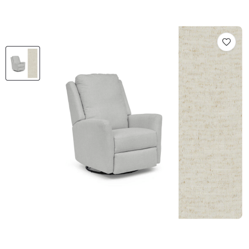 Storytime by Best Chairs Heatherly Swivel Glider Power Recliner