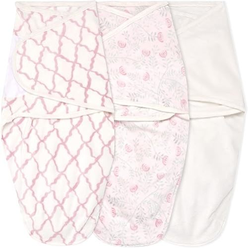 aden + anais Essentials Easy Wrap Swaddle - Easy Swaddle Newborn Swaddle Sack, Baby Swaddles, Sleep Sack Wearable Blanket
