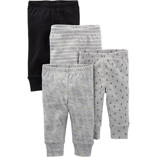 Simple Joys by Carter's Unisex Babies' Pant, Pack of 4