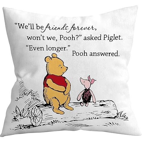 Funny Children Classic Quotes Pillow Cover-Children Birthday Gifts for Children Room Couch Sofa Decor, 18x18 in Flannel Throw Pillow Cover for Children Daughter Son (B) (18x18 in, White-3)