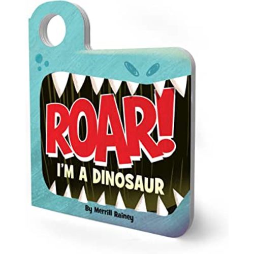 Roar! I’m a Dinosaur: An Interactive Mask Board Book with Eyeholes (Peek-and-Play, 1)