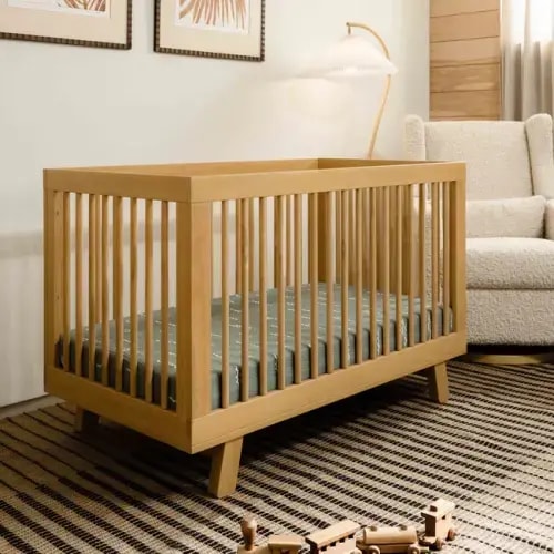 Hudson 3-in-1 Convertible Crib - Converts To Toddler Bed | babyletto – Babyletto