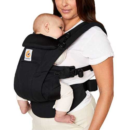 Ergobaby Omni Dream Baby Carrier: Cotton - Black