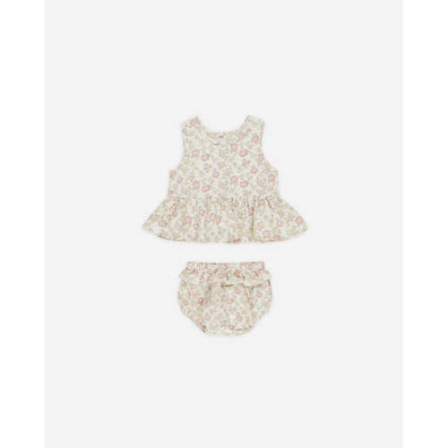 Sleeveless Peplum Set || Bloom